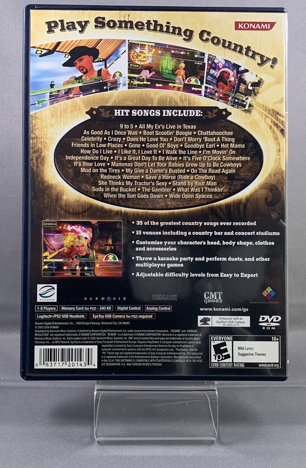 (CIB) Karaoke Revolution Country