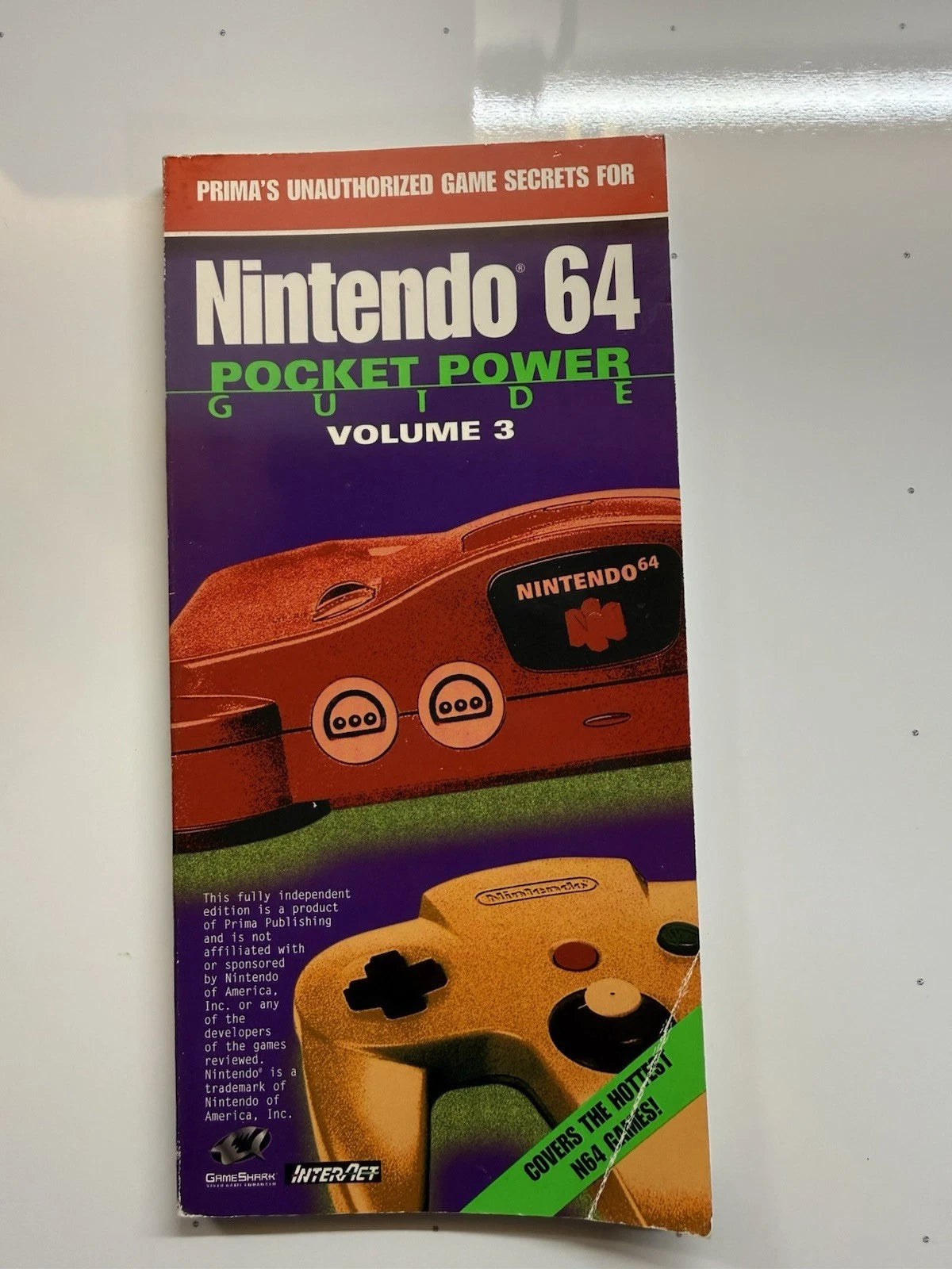 Nintendo 64 Pocket Power Guide Volume 3 1998