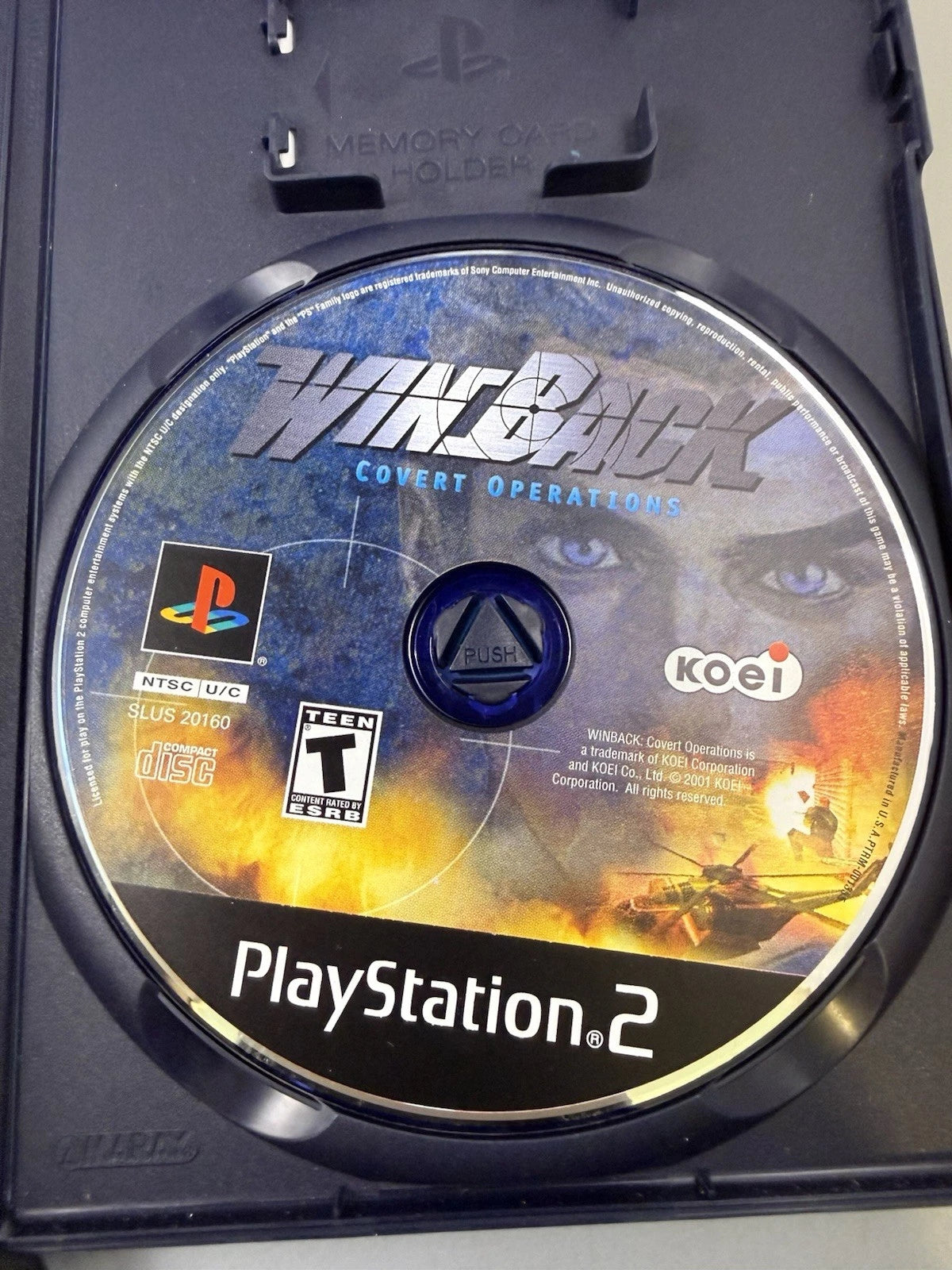WinBack Covert Operations (CIB) W/ Reg Card