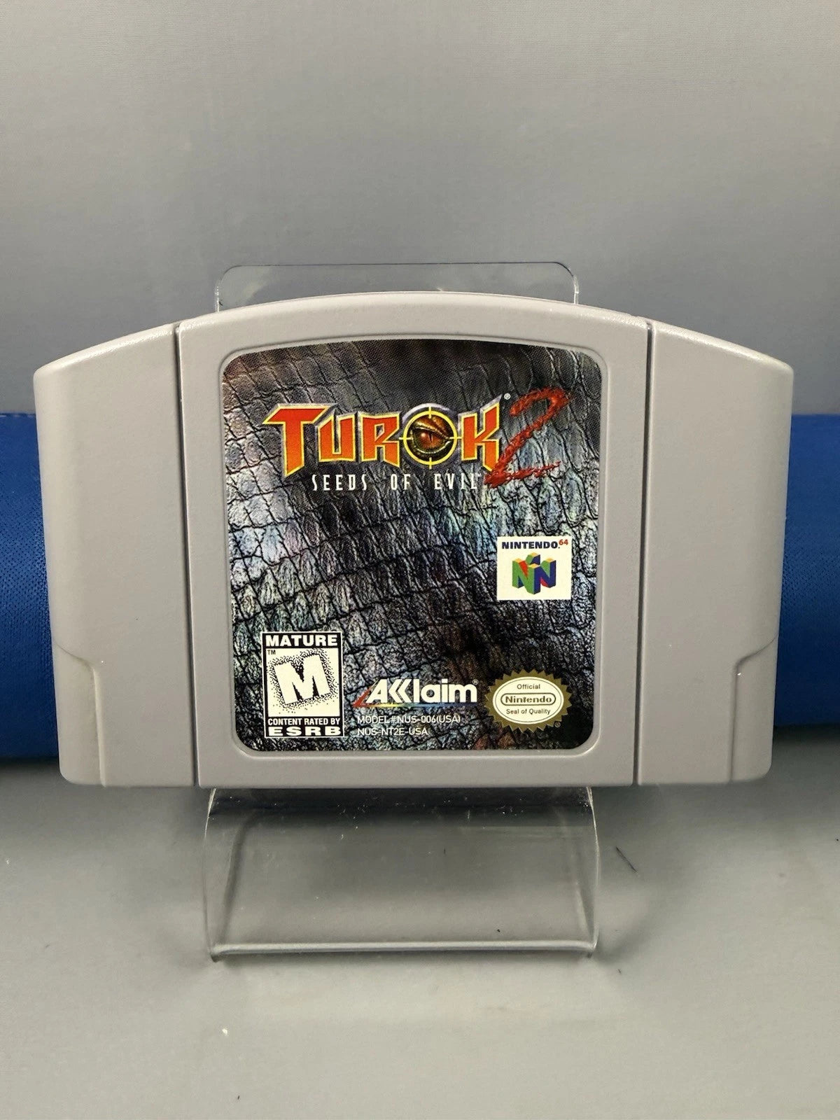 Turok 2 Seeds of Evil Gray Cart Variant