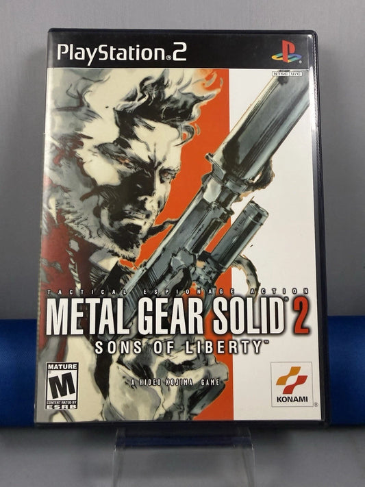 Metal Gear Solid 2 Sons of Liberty (CIB) W/ Reg Card