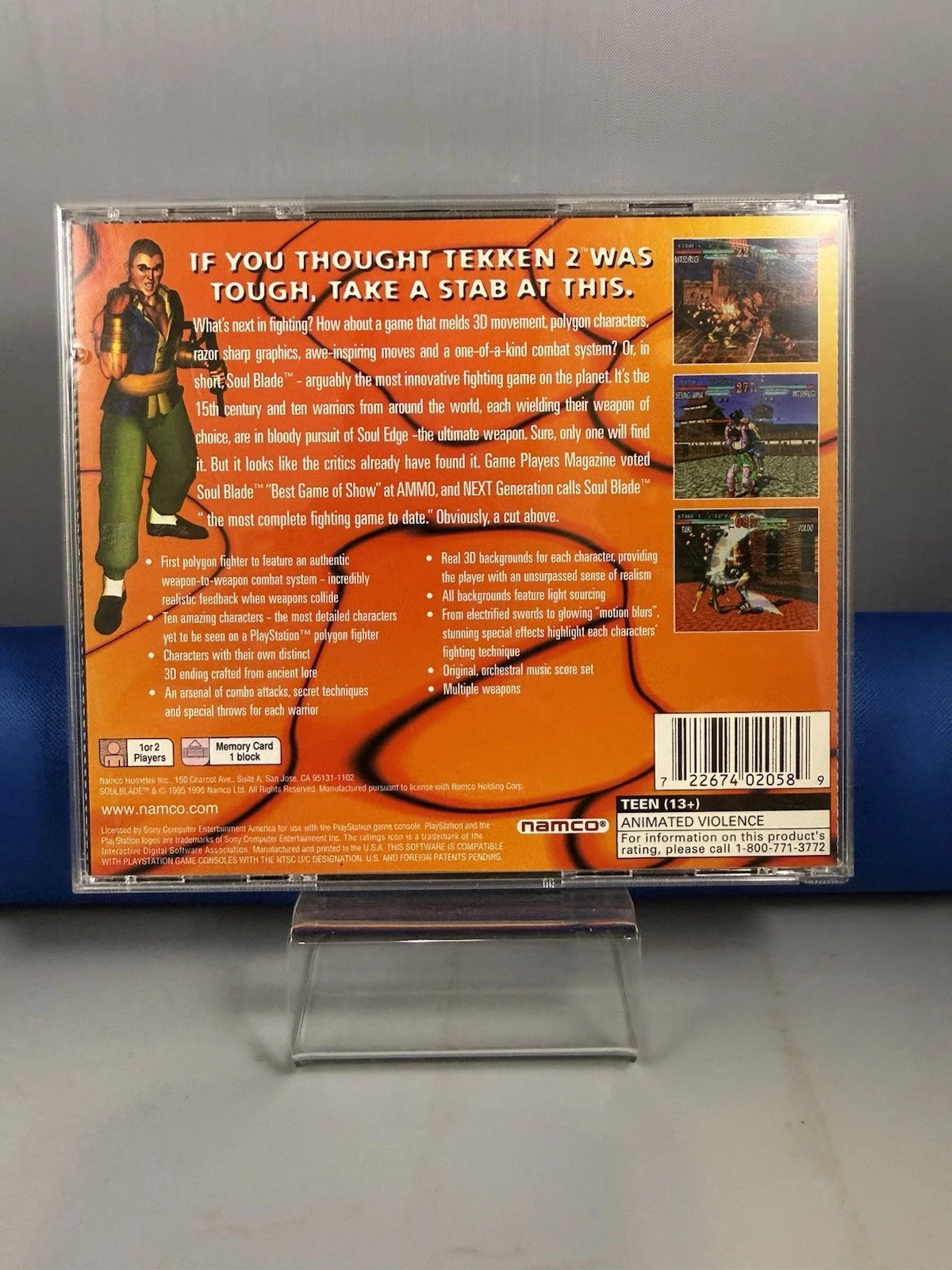 Soul Blade (CIB, Reg Card)
