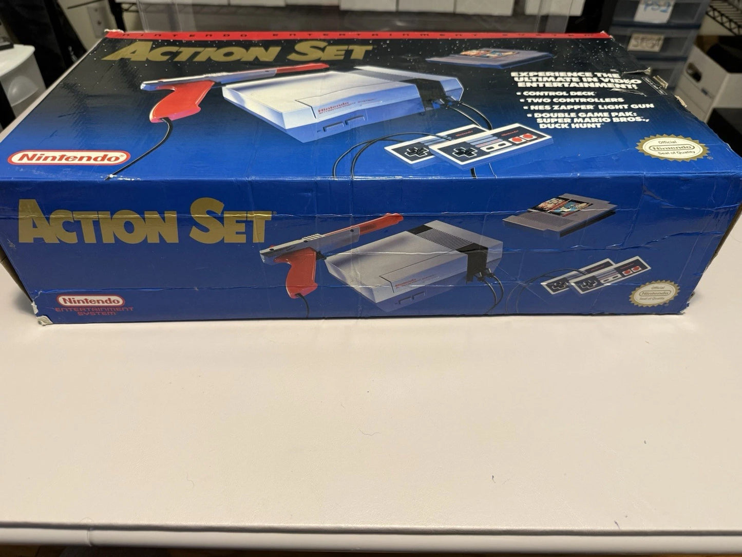 NES Action Set [Blue Box] (CIB)