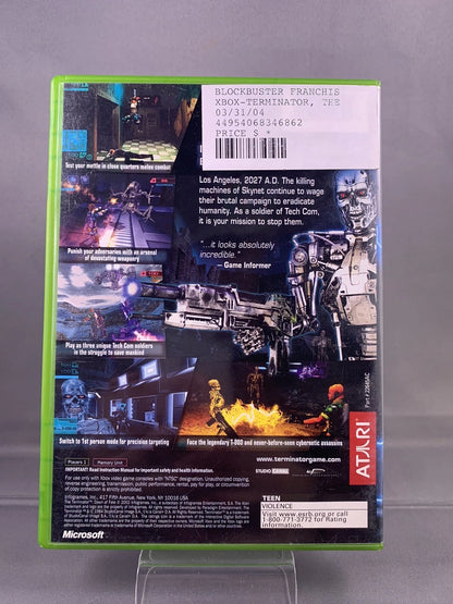 Terminator Dawn Of Fate (no  manual)