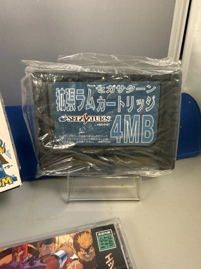 X- MEN vs STREET FIGHTER + 4MB RAM (JP, CIB)