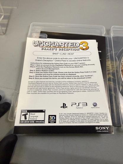 Uncharted 3 Drakes Deception (CIB)
