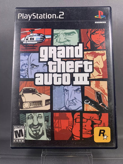 (CIB) Grand Theft Auto III w/ & Map