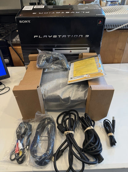 Playstion 3 Backwards Compatible 60gb (CIB) Matching Serial Numbers