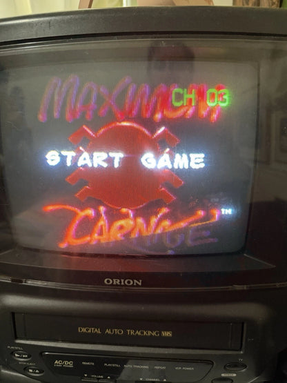 SpiderMan Venom Maximum Carnage