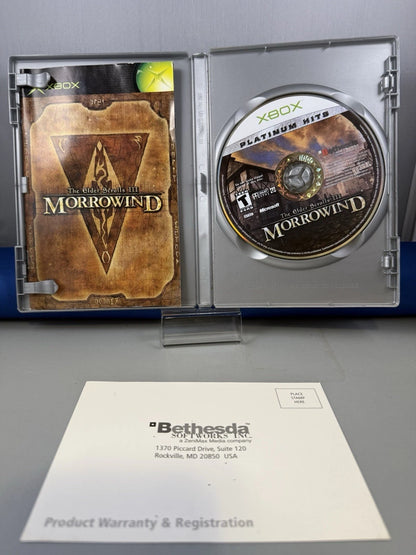 Elder Scrolls III Morrowind (CIB, Reg Card)