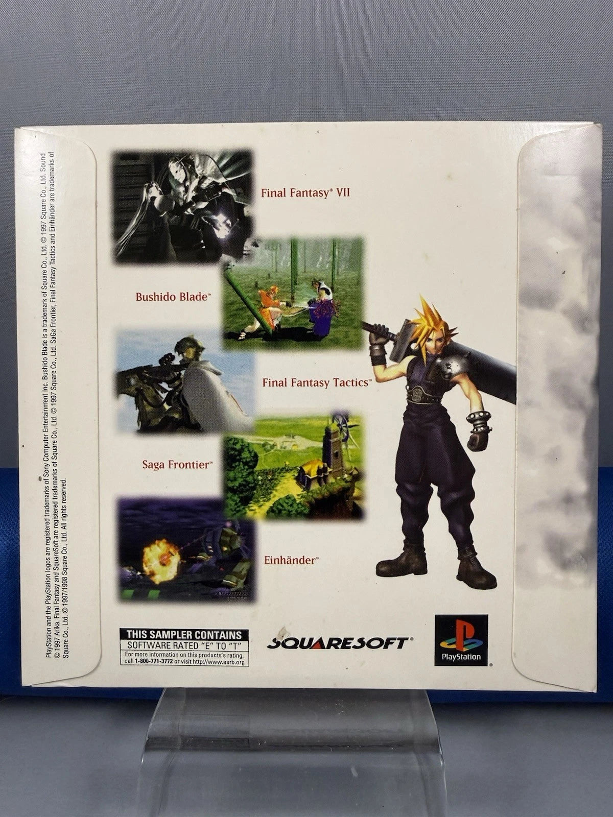 Square Soft on Playstation Collector's CD Vol. 1 (CIB)