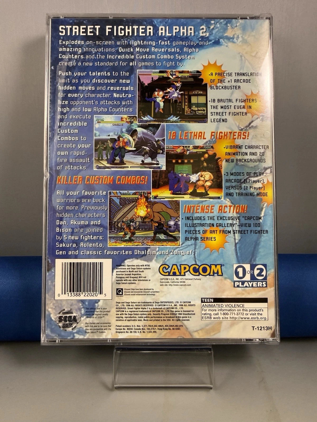 Street Fighter Alpha 2 (CIB, Reg Card)