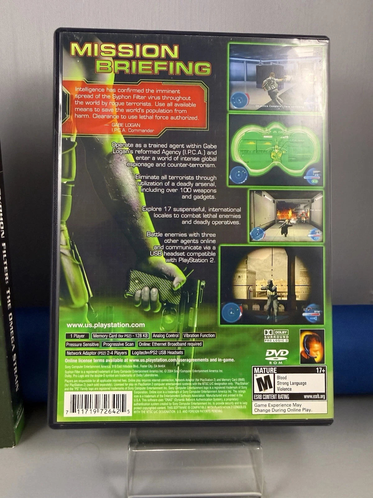 Syphon Filter The Omega Strain (CIB)