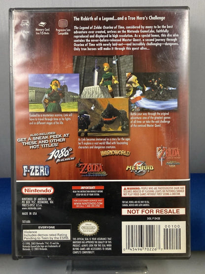 The Legend of Zelda: Ocarina of Time - Master Quest (CIB)