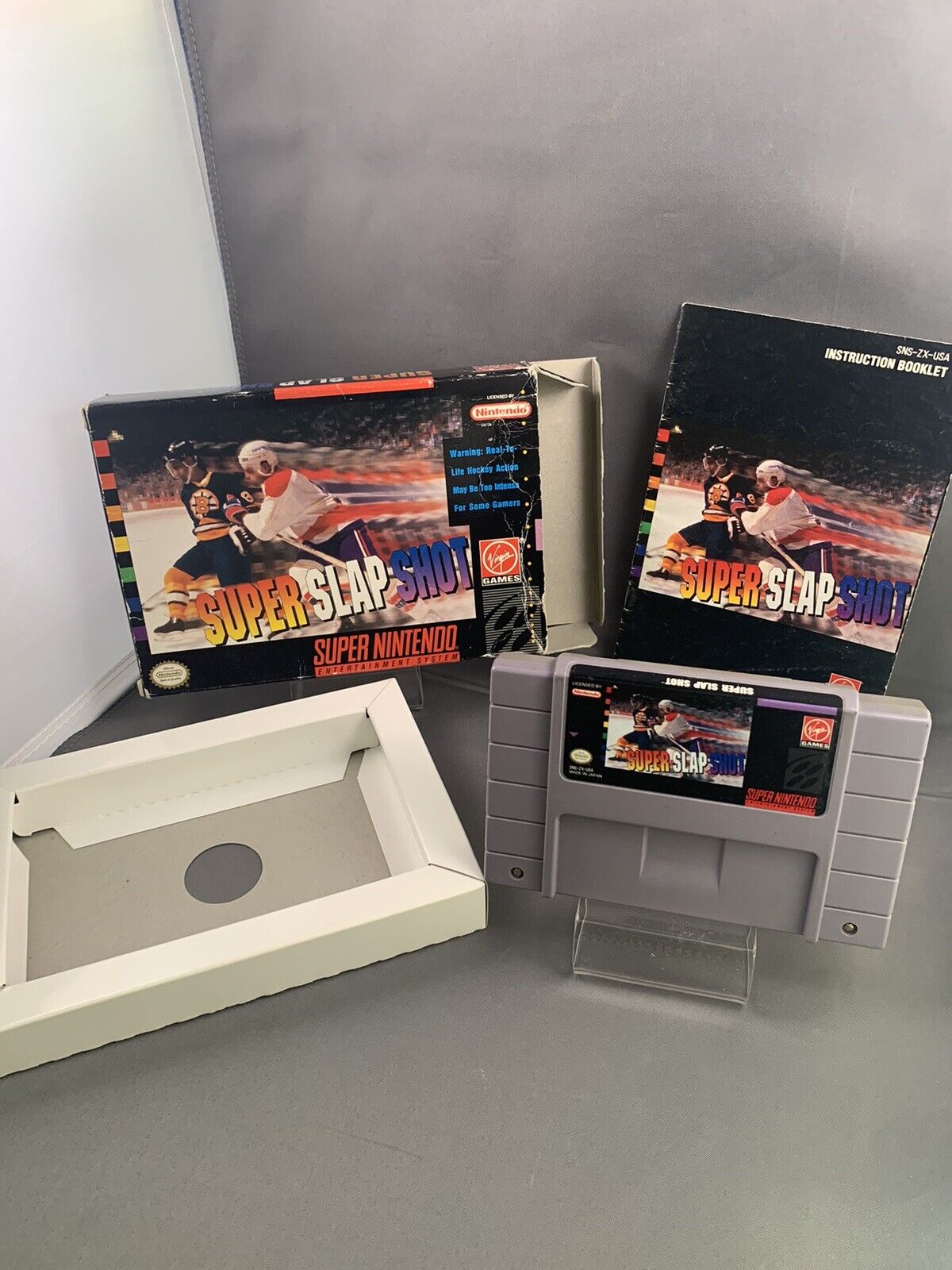 (CIB) Super Slap Shot SNES