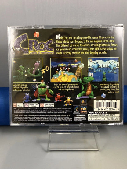 Croc: Legend of the Gobbos (CIB) W/ Reg Card