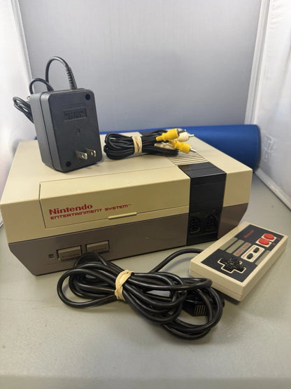 Nintendo NES console + New 72 Pin Connector