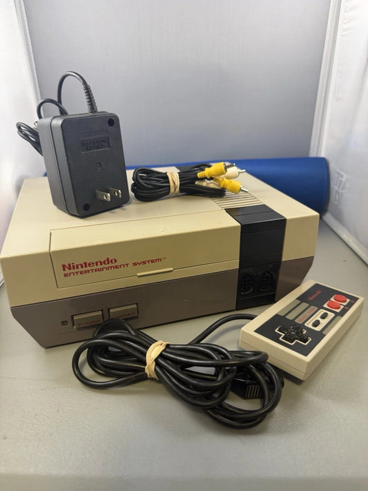 Nintendo NES console + New 72 Pin Connector
