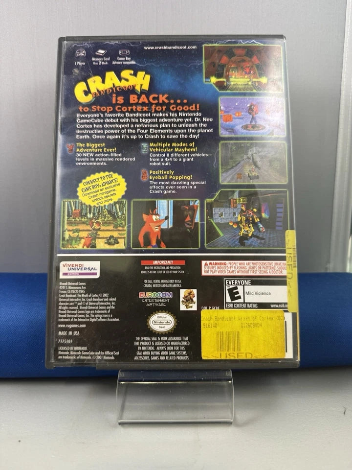 Crash Bandicoot: Wrath of Cortex (CIB)