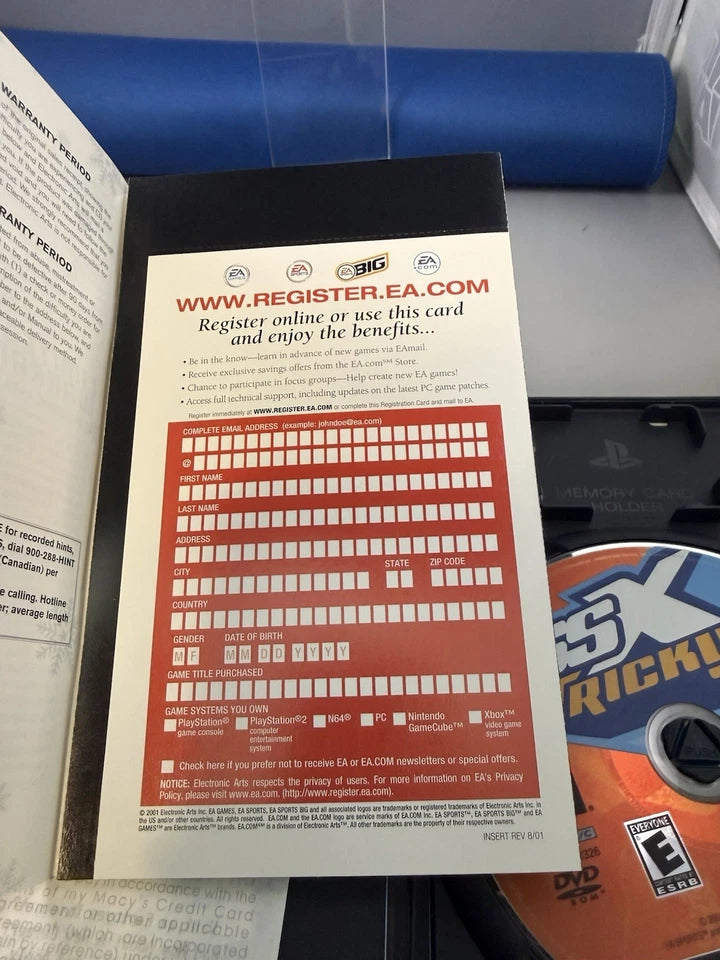 SSX Tricky (CIB) w/ Reg card