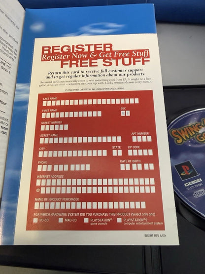 Swing Away Golf (CIB) w/ Reg card