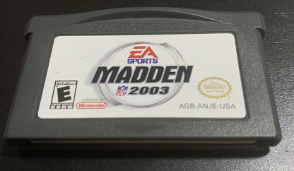 Madden NFL 2003 con manual