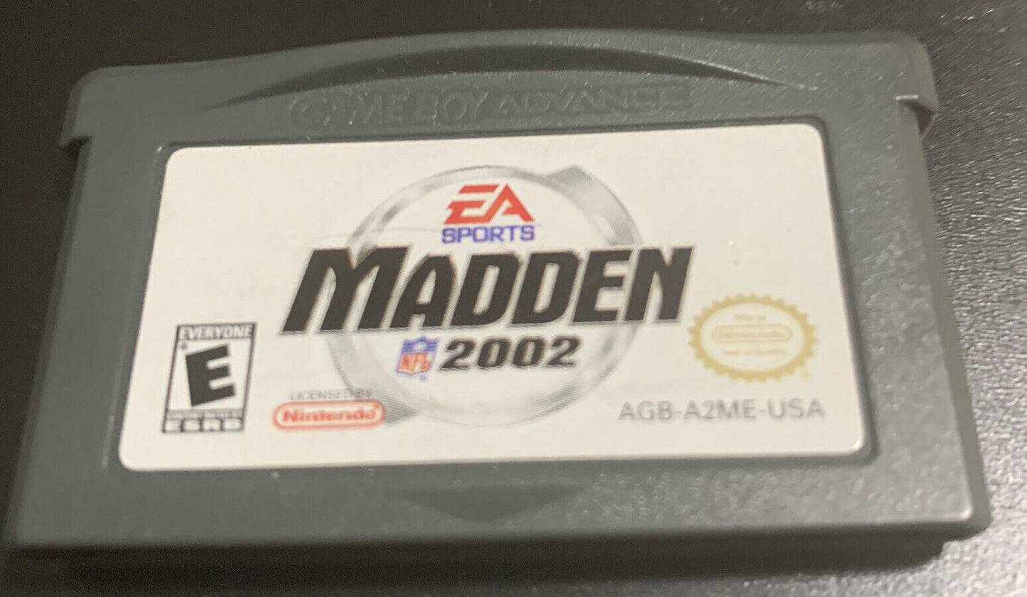 Madden 2002 con manual