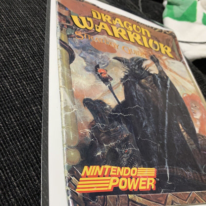 Dragon Warrior (NES) Nintendo Power Strategy Guide 1989 usado LEER