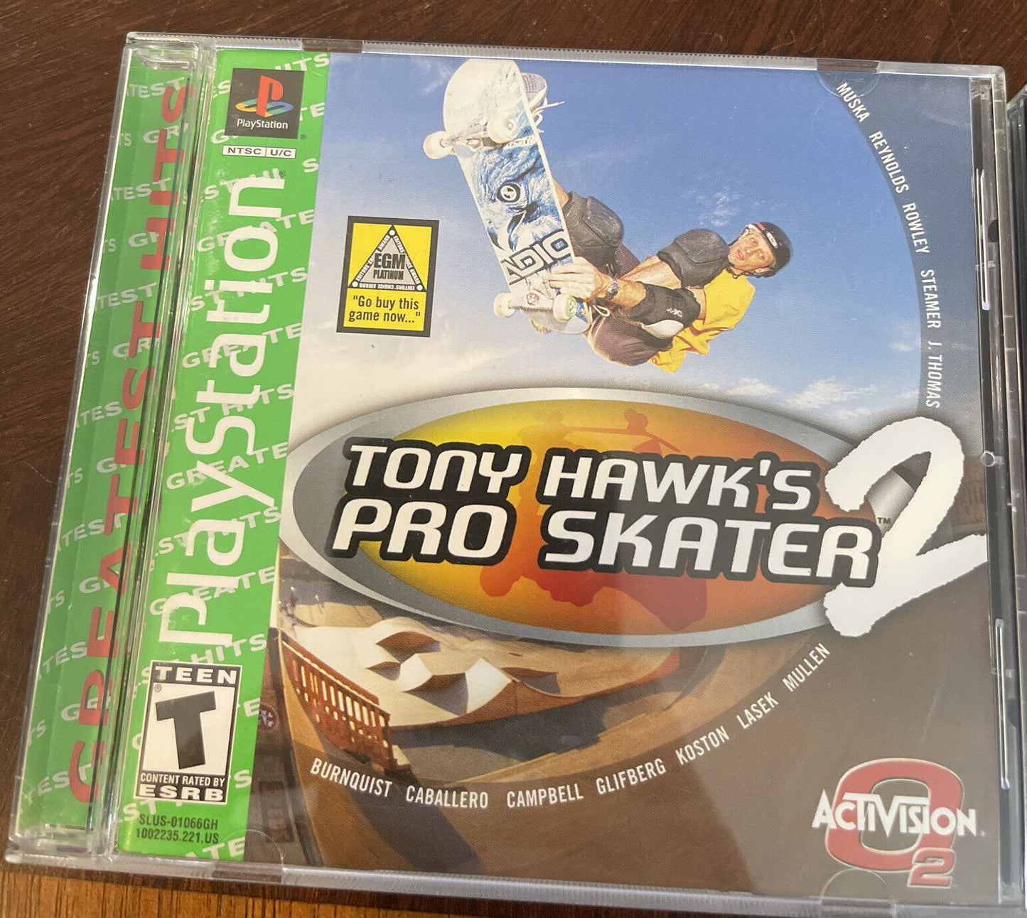 Combo de grandes éxitos de Tony Hawk's Pro Skater 2 y 3