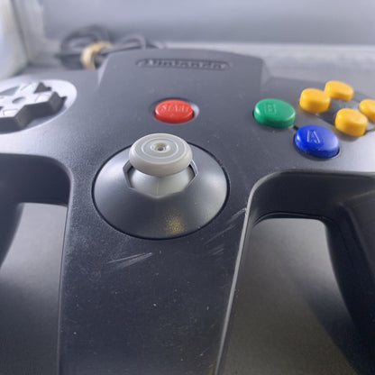 Black Nintendo 64 Controller - NEW JOYSTICK