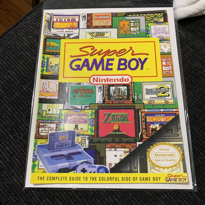 Super Game Boy Nintendo Official Complete Guide