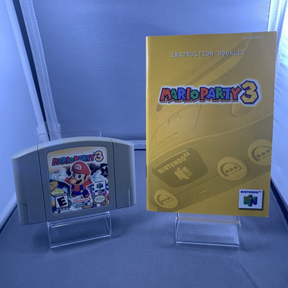 Mario Party 3 con manual